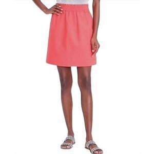 J. Crew Coral A-Line Skirt